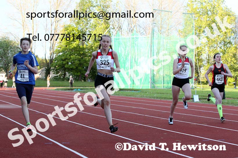 200 metres, 2021 North East Grand Prix No. 2, Monkton, Wednesday, May 19th. Photo: David T. Hewitson/Sports for All Pics